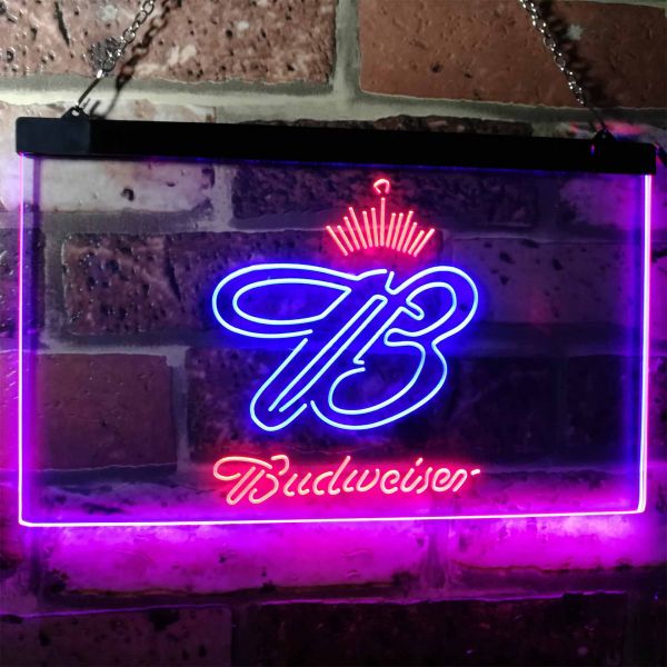 Budweiser Crowned B Neon-Like LED Sign